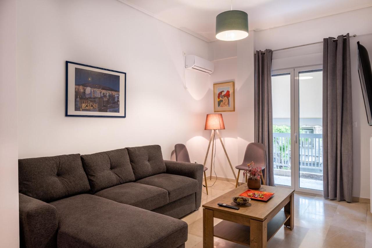 Sokos Residence, 1' Walk From Aghios Ioannis Metro Athén Kültér fotó