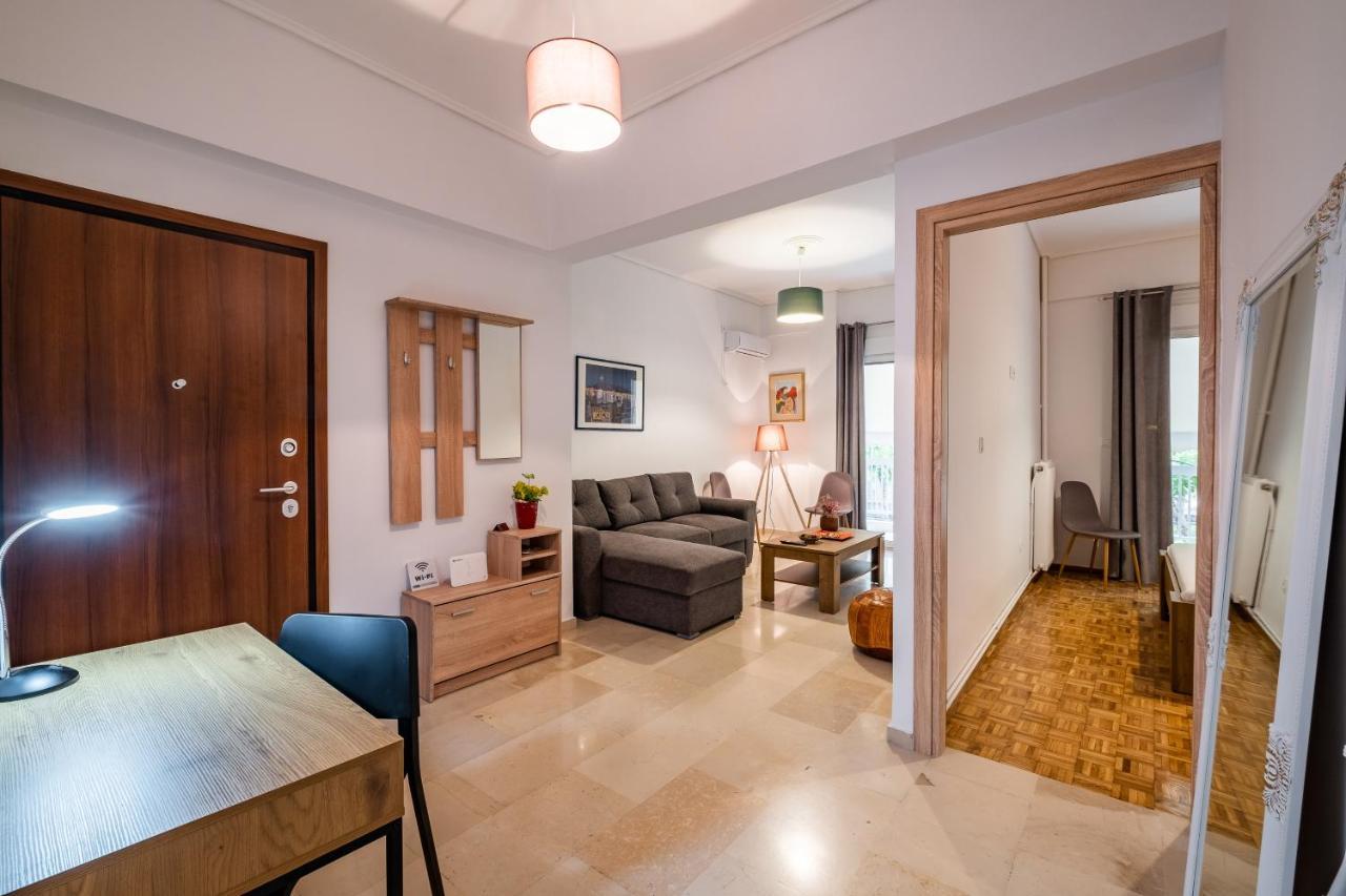 Sokos Residence, 1' Walk From Aghios Ioannis Metro Athén Kültér fotó