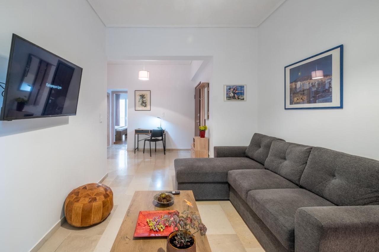 Sokos Residence, 1' Walk From Aghios Ioannis Metro Athén Kültér fotó