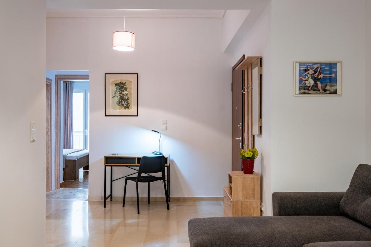 Sokos Residence, 1' Walk From Aghios Ioannis Metro Athén Kültér fotó