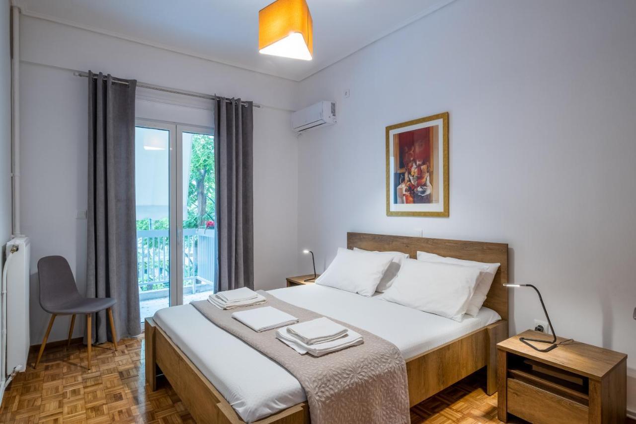 Sokos Residence, 1' Walk From Aghios Ioannis Metro Athén Kültér fotó