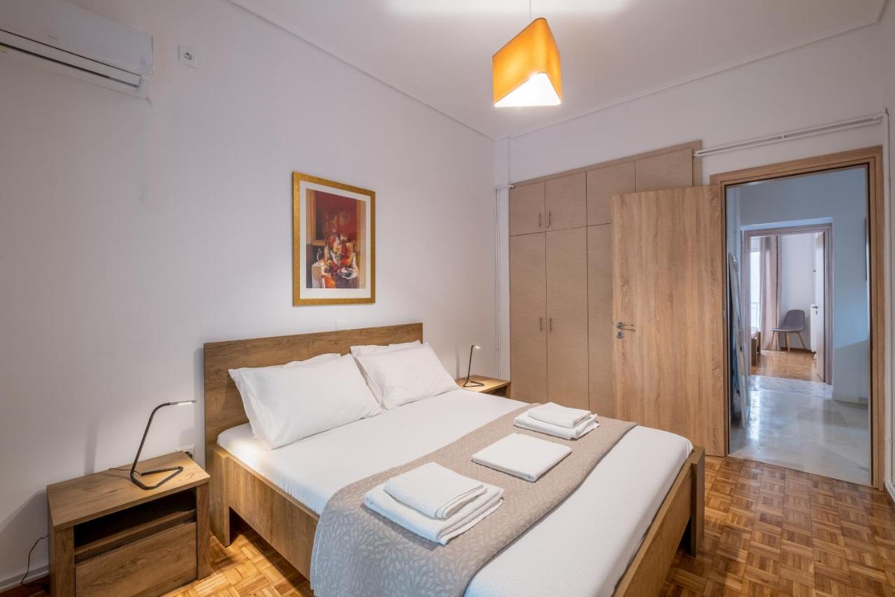 Sokos Residence, 1' Walk From Aghios Ioannis Metro Athén Kültér fotó